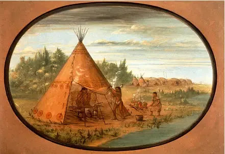 증기 목욕 - Minatarree - 조지 캐틀린

Source:
Bain de vapeur - Minatarree - George Catlin