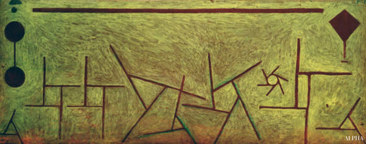 Ballet abstrait - Paul klee - Reproductions de tableaux et peintures haut de gamme