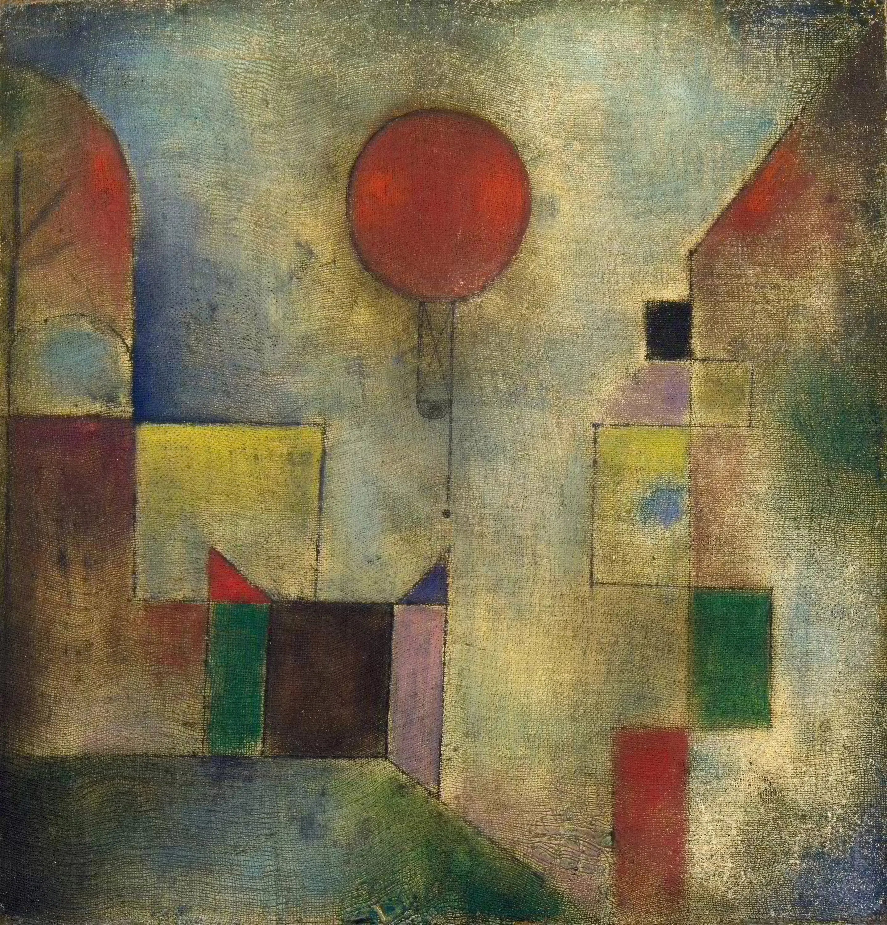 Ballon rouge - Paul Klee image 1 tableau peint à l’huile sur toile