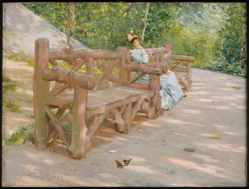 공원 벤치 - 윌리엄 메리트 체이스