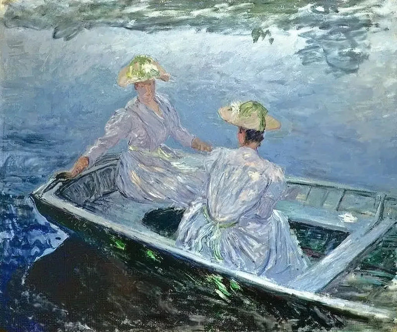 푸른 배 - Claude Monet