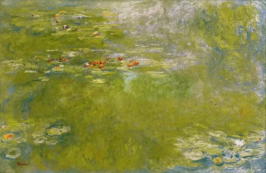 수련 분지, Folkwang W1883 - 클로드 모네
