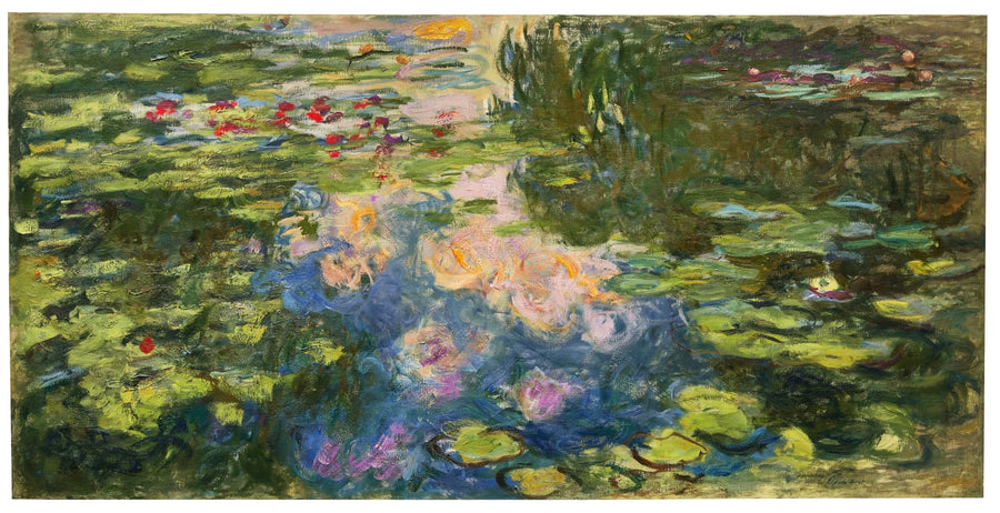 수련 분지, 개인 소장품 W1897 - 클로드 모네