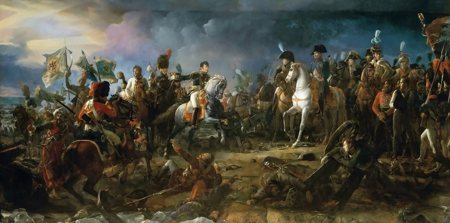 오스트렐리츠 전투, 1805년 12월 2일 - 프랑수아 제라르

Source:
Bataille d'Austerlitz, 2 décembre 1805 - François Gérard