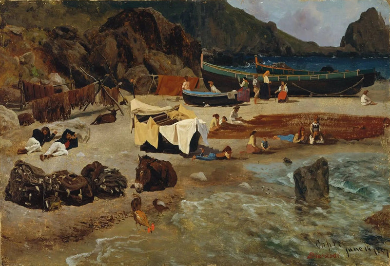 카프리의 어선 - 알버트 비어슈타트

Source:
Bateaux de pêche à Capri - Albert Bierstadt