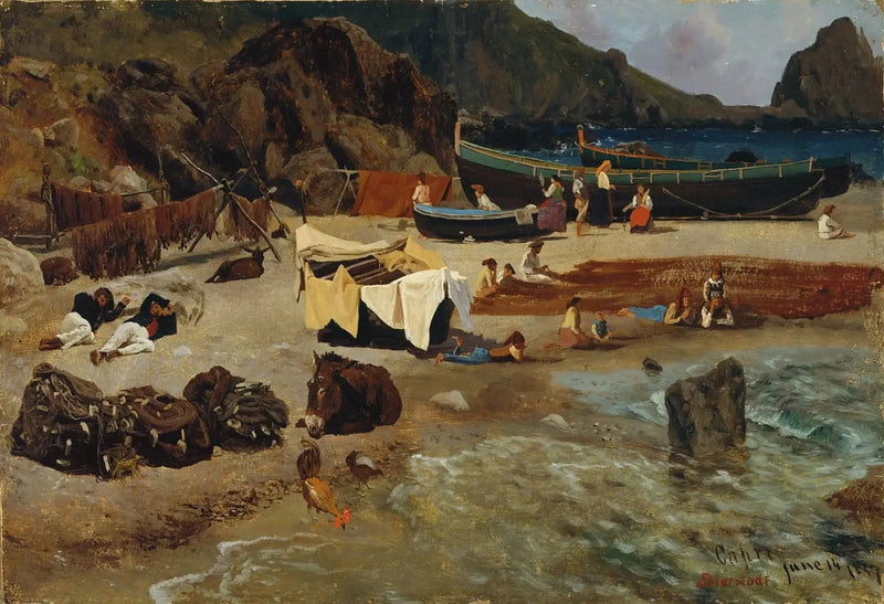 카프리의 어선 - 알버트 비어슈타트

Source:
Bateaux de pêche à Capri - Albert Bierstadt