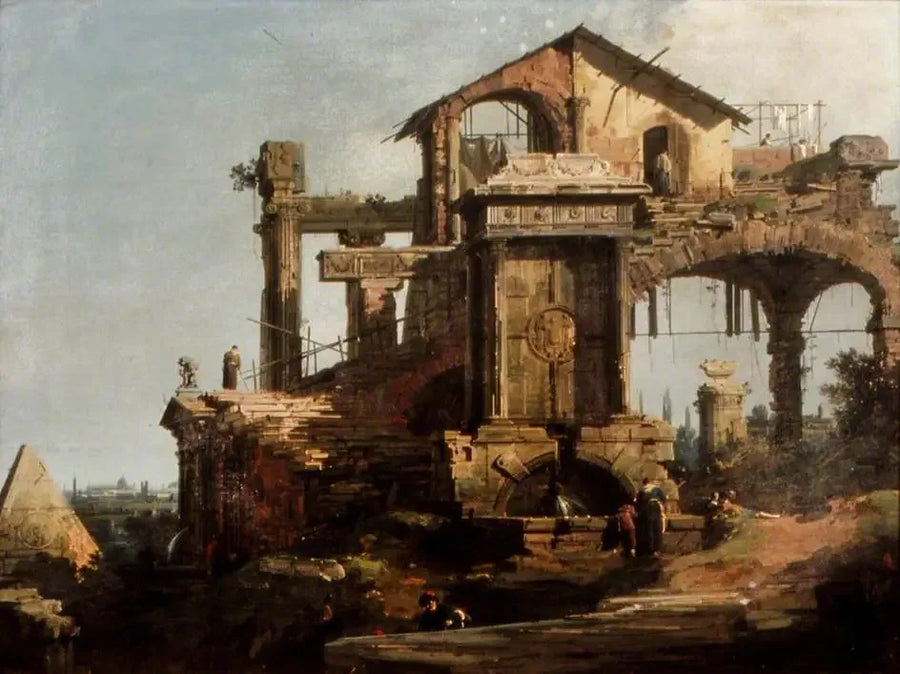폐허가 된 건물, 로마 - 카날레토

Source:
Bâtiment en ruine, Rome - Canaletto