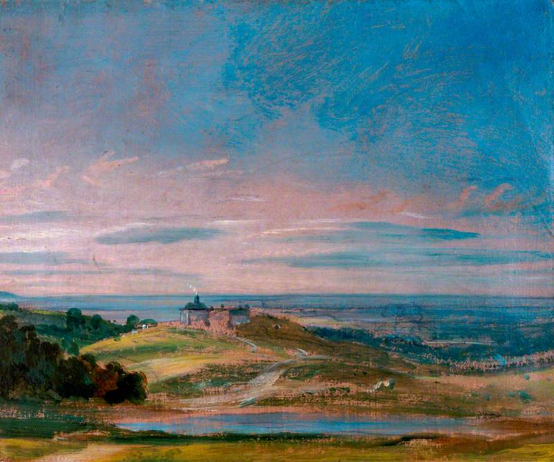 햄스테드 근처의 경사진 부지에 있는 건물들 - 존 콘스터블

Source:
Bâtiments sur un terrain en pente près de Hampstead - John Constable