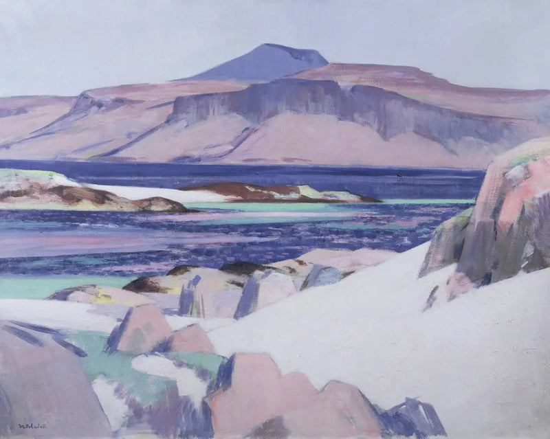 멀 섬의 벤 모어, 헤브리드 제도 내륙 - 프랜시스 카델

Source:
Ben More sur l'île de Mull, Hébrides intérieures - Francis Cadell