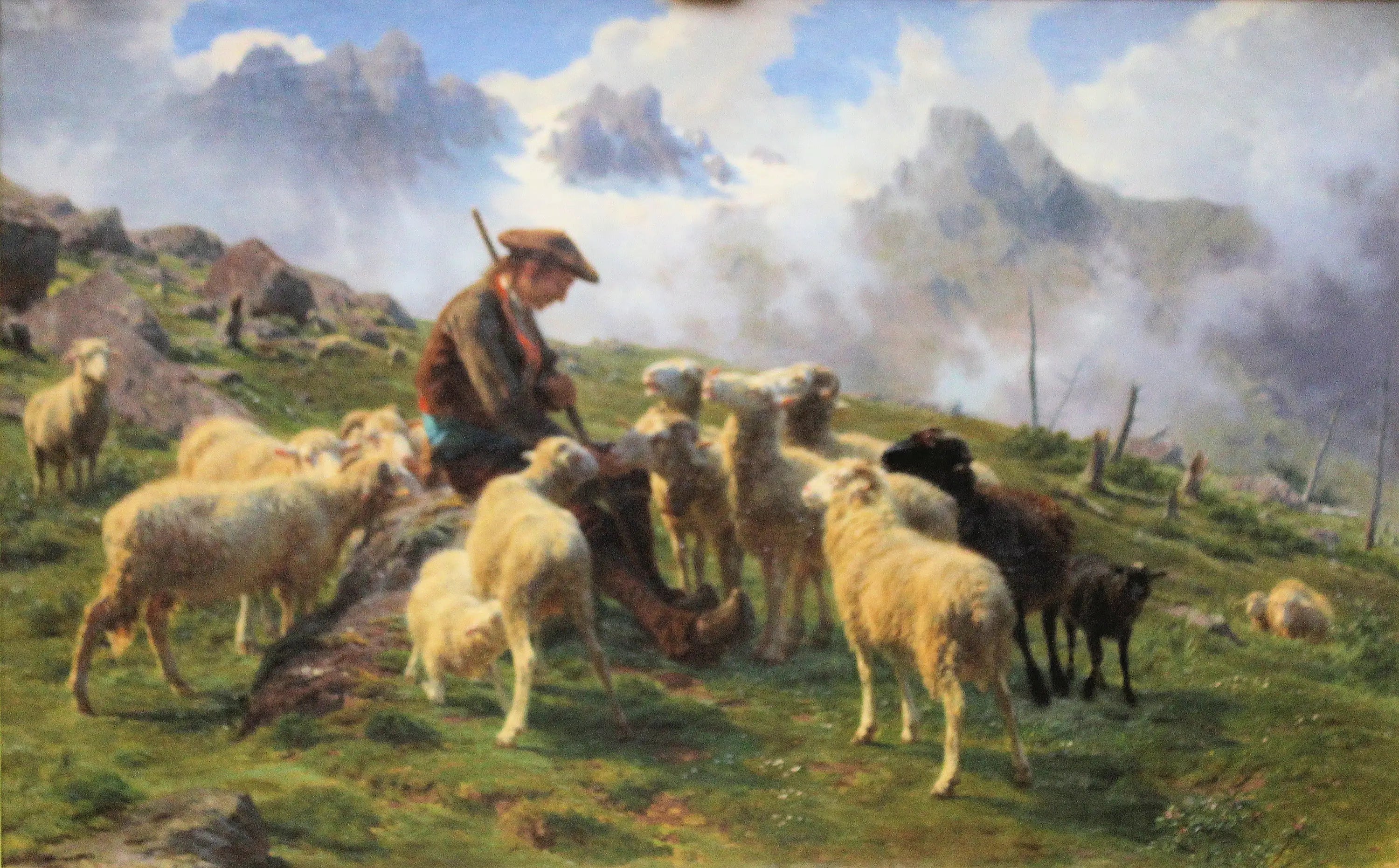 Berger des Pyrénées - Rosa Bonheur - Alpha Reproduction