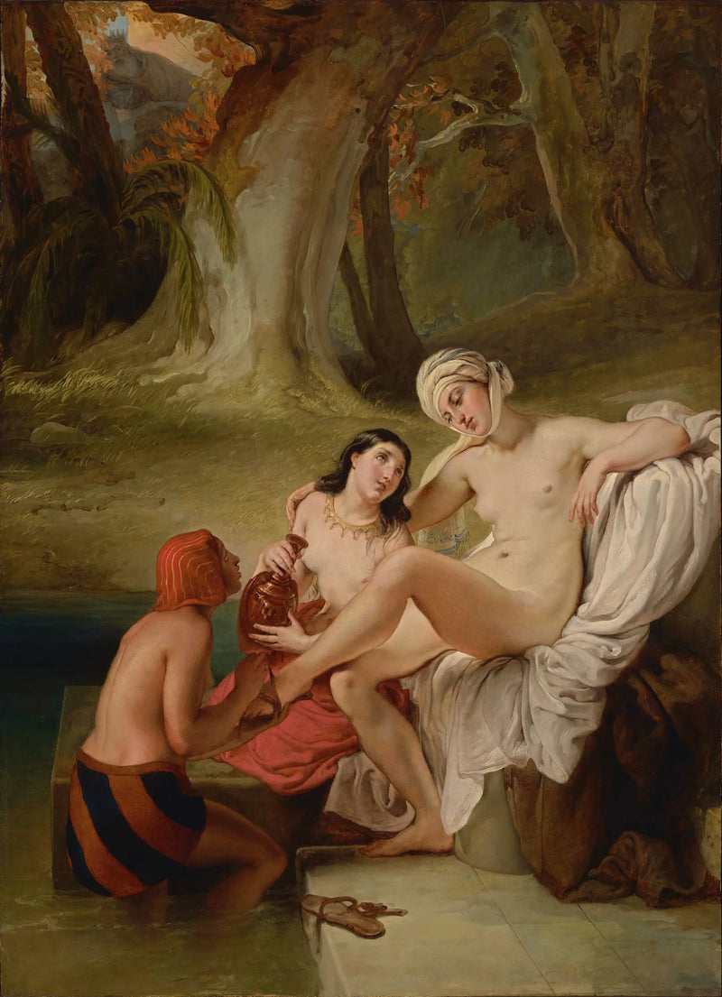 목욕하는 베싸베 - 프란체스코 하이즈

Source:
Bethsabée au bain - Francesco Hayez