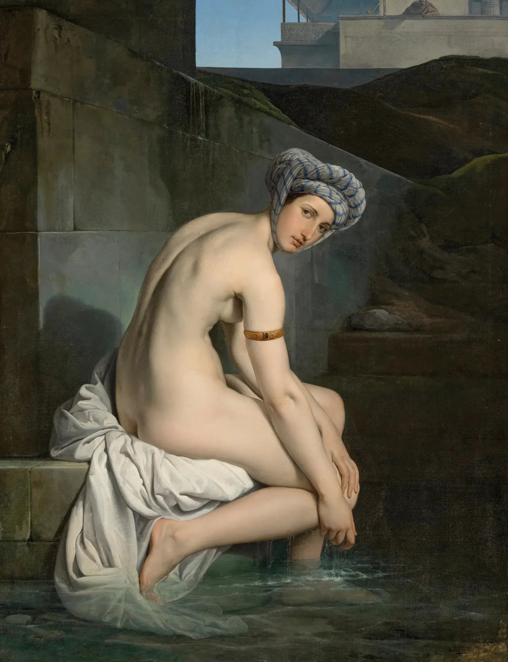 Bethsabée - Francesco Hayez image 1 copie peinte à la main à l’huile