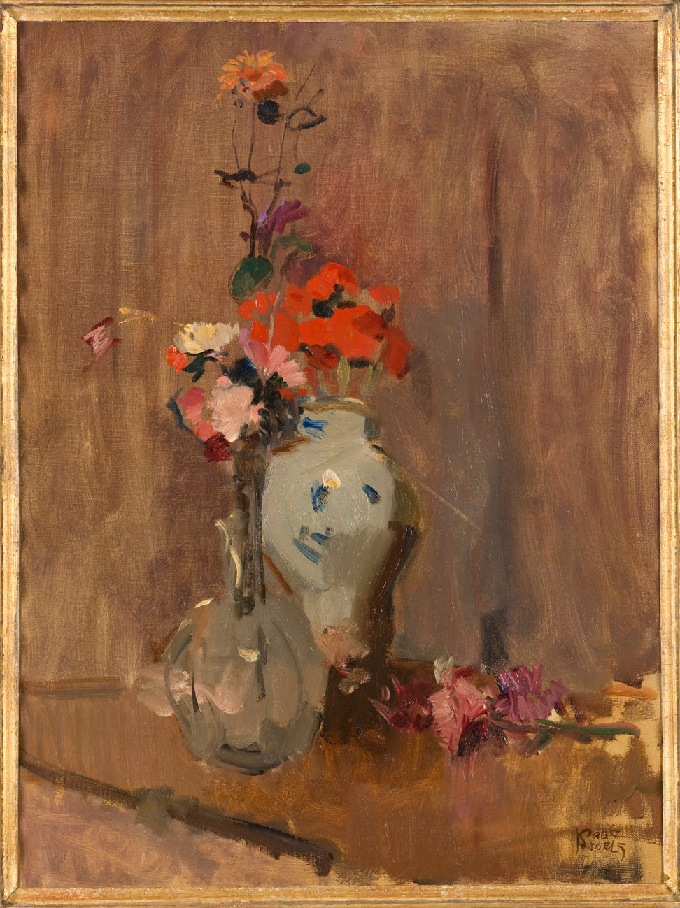 Bloemstilleven - Isaac Israëls image 1 tableau peint à l’huile sur toile