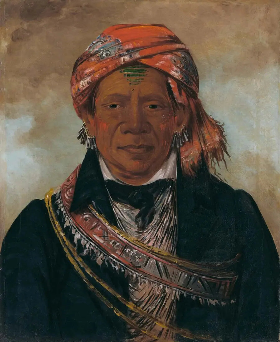 보드아신, 부족의 추장 - 조지 캐틀린

Source:
Bód-a-sin, chef de la tribu - George Catlin