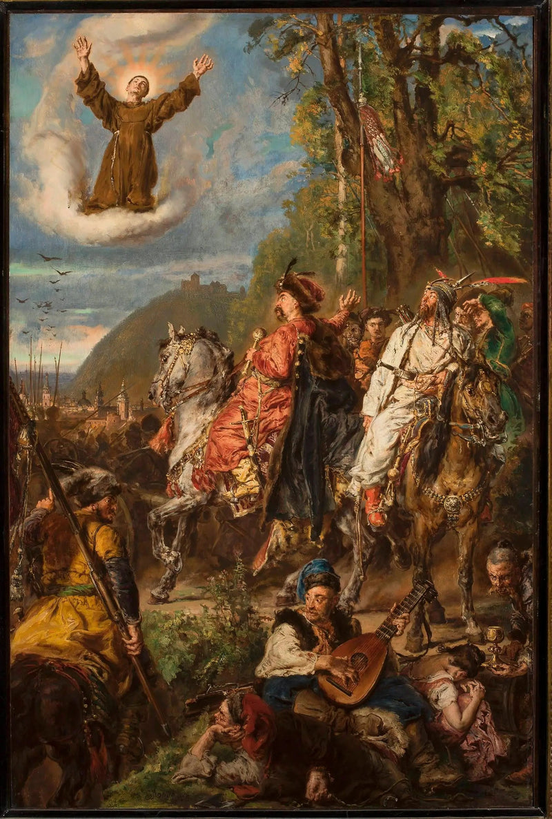 보드한 크멜니츠키와 투가이 베이 근처의 리보프. - 얀 마테이코

Source:
Bohdan Khmelnitski avec Tugay Bey près de Lvov. - Jan Matejko
