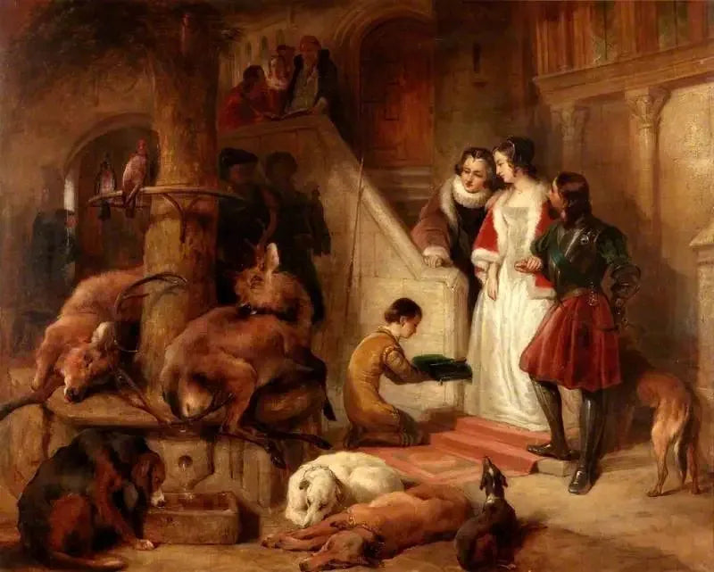 볼턴 코트, 고대 시대의 모습 - 에드윈 헨리 랜드시어

Source:
Bolton Court dans les temps anciens - Edwin Henry Landseer