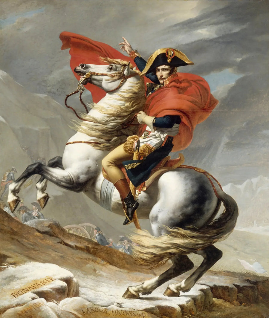 그랑 생 베르나르를 넘는 보나파르트 - 자크-루이 다비드