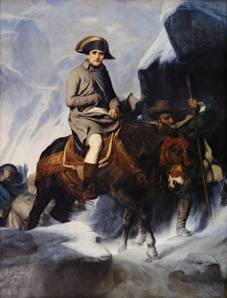 보나파르트가 알프스를 넘다 - 폴 들라로슈

Source:
Bonaparte franchissant les Alpes - Paul Delaroche