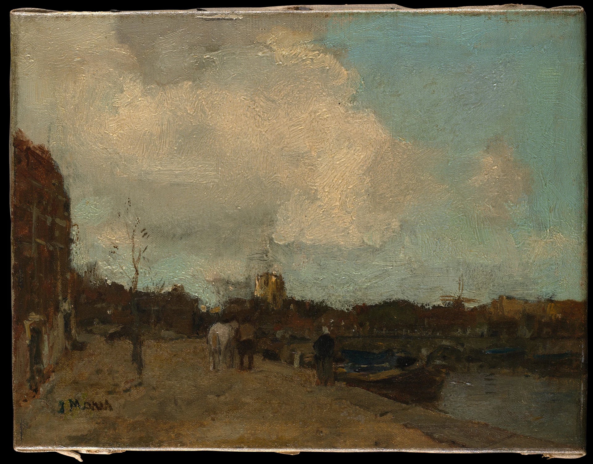 Bord du canal - Jacob Maris
