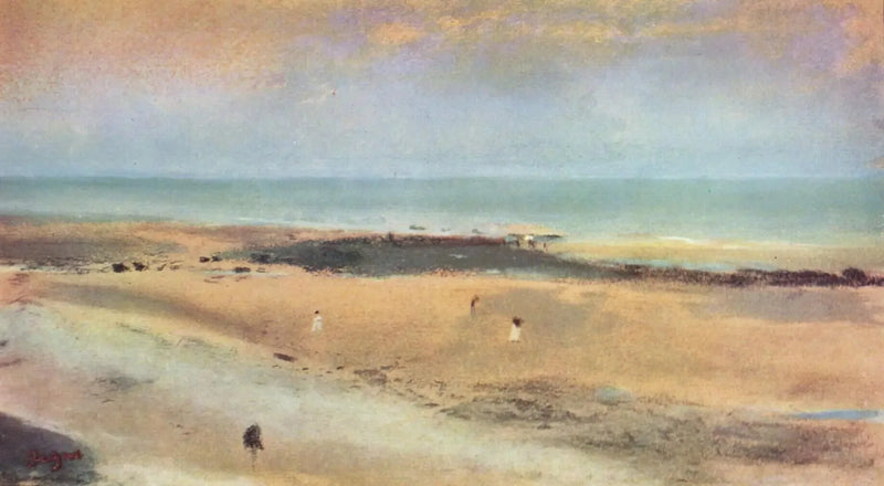 저조의 해변 - 에드가 드가