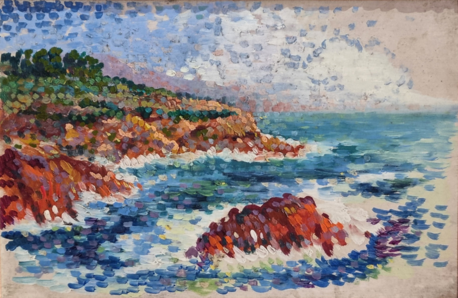 Bord de mer - Henri-Edmond Cross - Alpha Reproduction