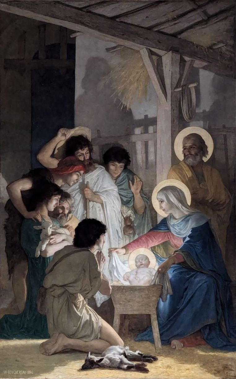 L’Adoration des bergers - Bouguereau