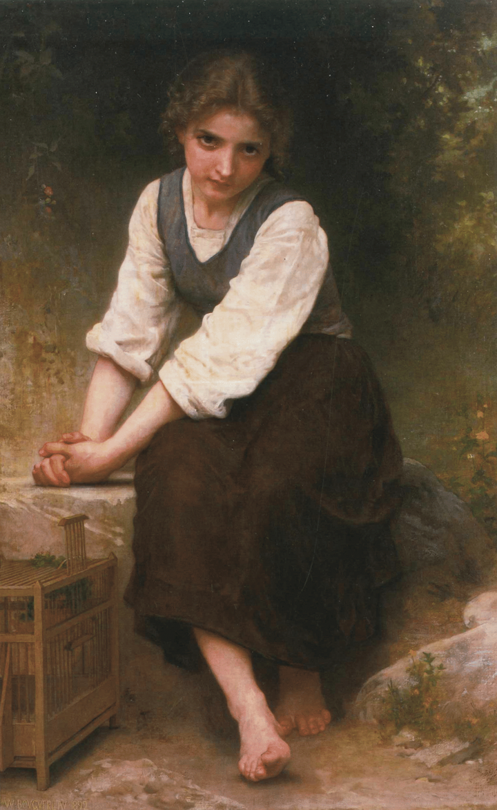 빈 우리 - Bouguereau