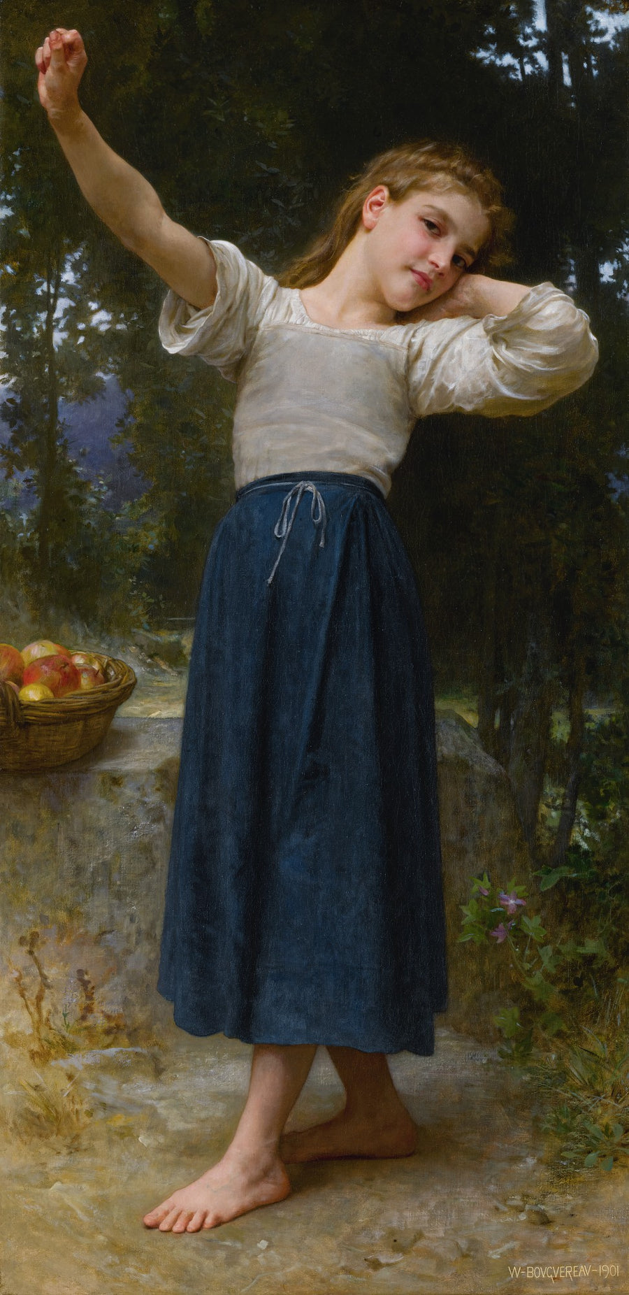 La Paresseuse - Bouguereau