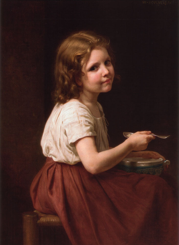 La Soupe, William-Adolphe Bouguereau, 1865