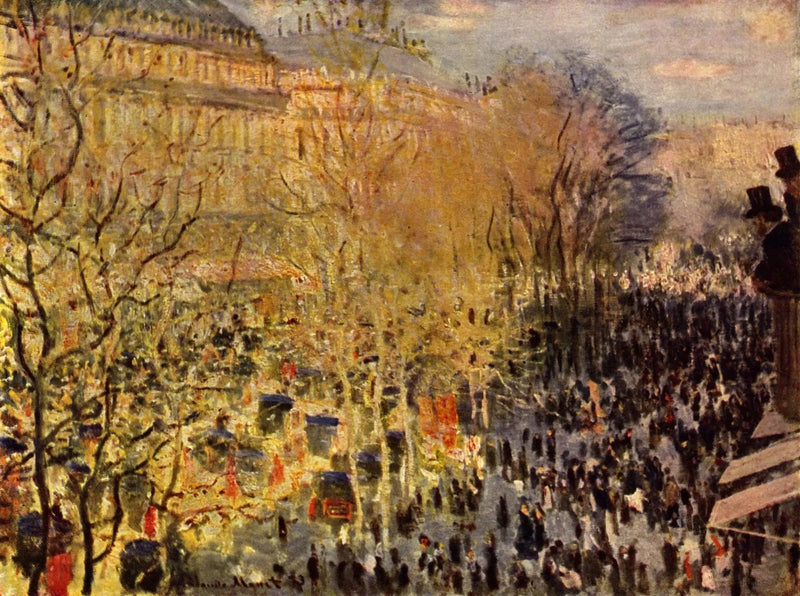 Boulevard des Capucines W292 - 클로드 모네