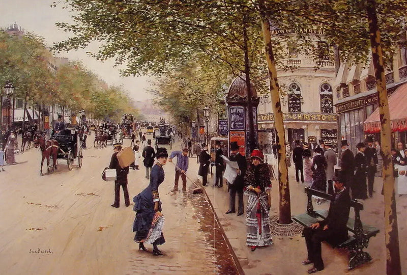 카푸신 거리 - 장 보로

Source:
Boulevard des Capucines - Jean Béraud