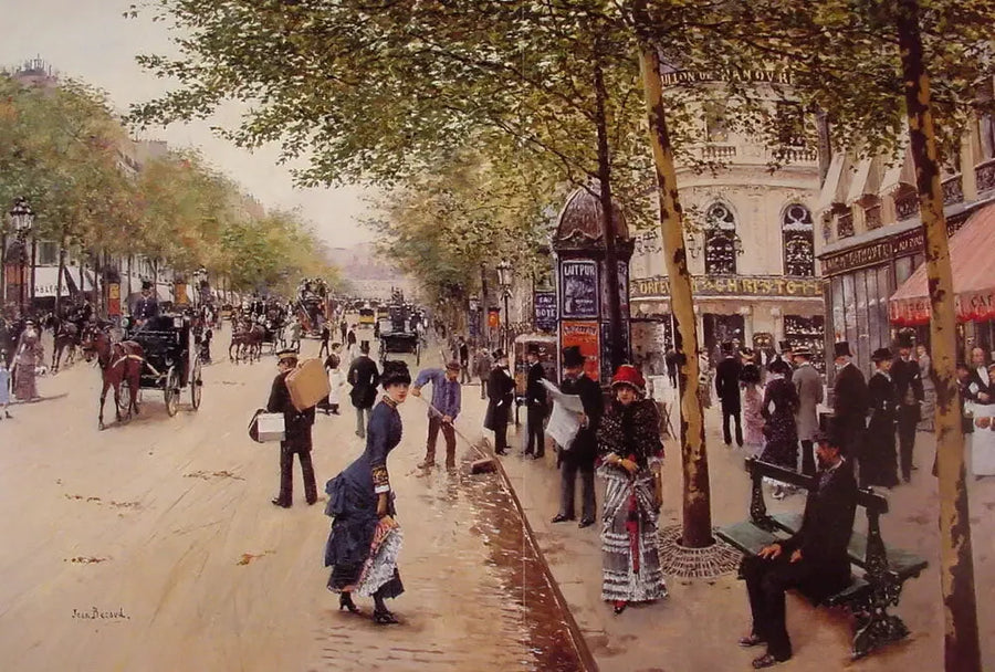 카푸신 거리 - 장 보로

Source:
Boulevard des Capucines - Jean Béraud