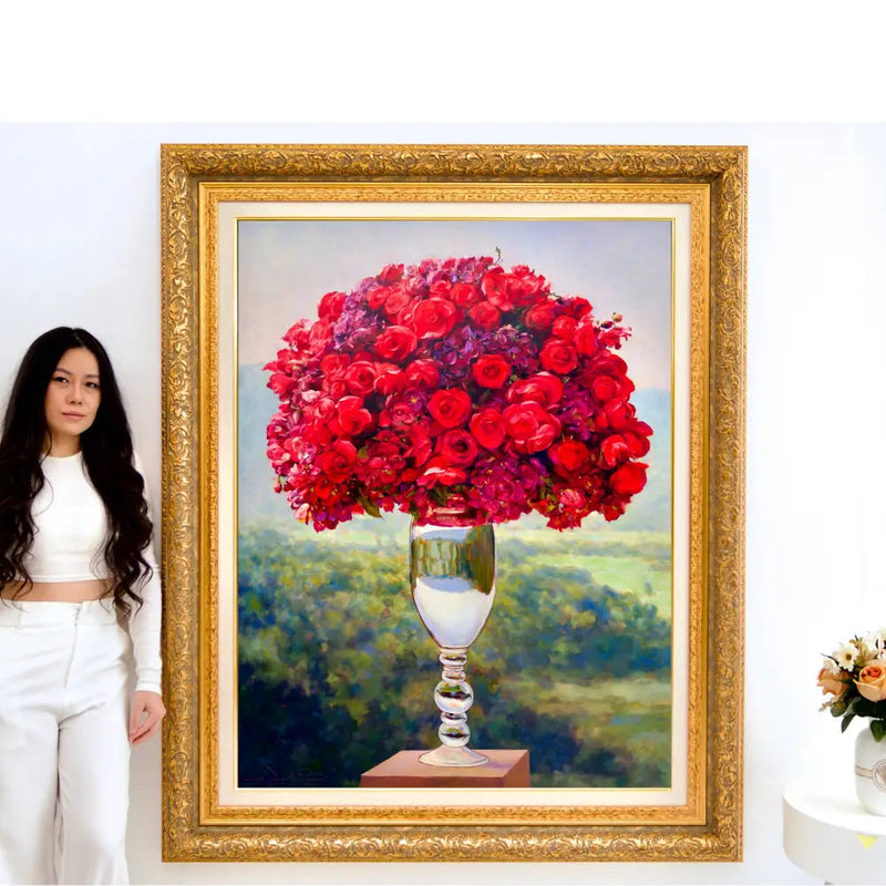 장미 꽃다발 | 100 x 130cm
