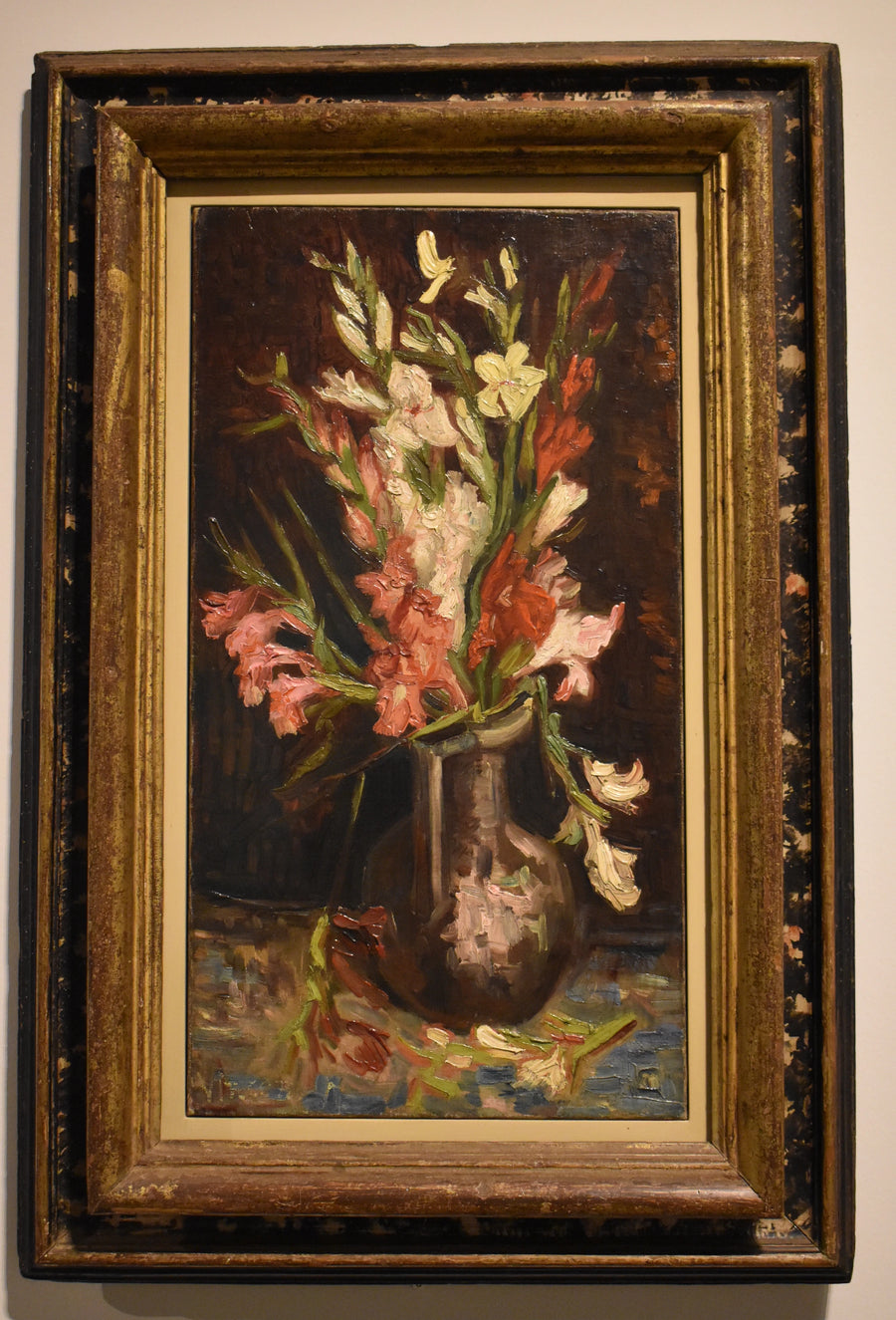 다양한 색상의 글라디올러스 꽃다발 - Vincent van Gogh