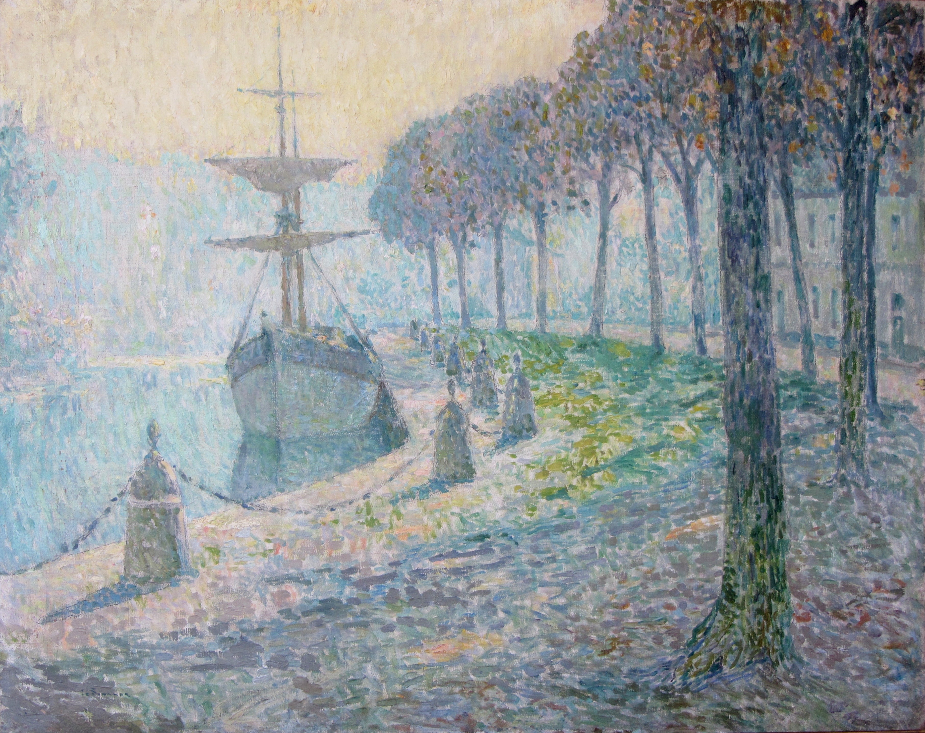 Brouillard dans le Midi - Henri Le Sidaner - Alpha Reproduction