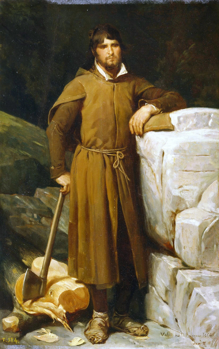 Le bûcheron - Valeriano Domínguez Bécquer