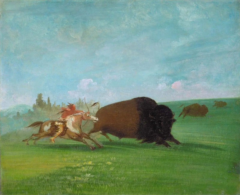 버팔로 체이스, 단 한 번의 죽음 - 조지 캐틀린

Source:
Buffalo Chase, une seule mort - George Catlin