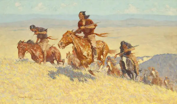 버팔로 러너스 - 빅혼 분지 - 프레데릭 레밍턴

Source:
Buffalo Runners - Bassin de Big Horn - Frederic Remington