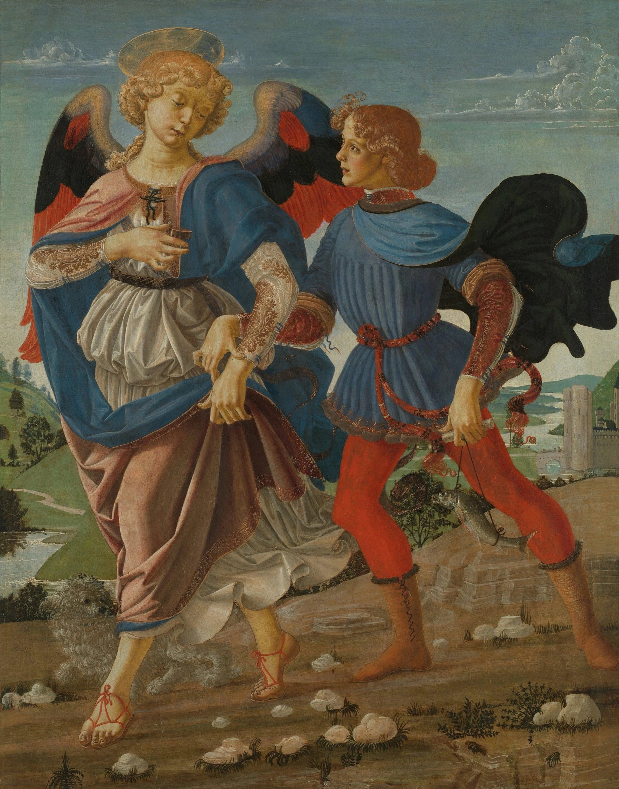 Ange - Raphaël Sanzio - Réproduction huile sur toile