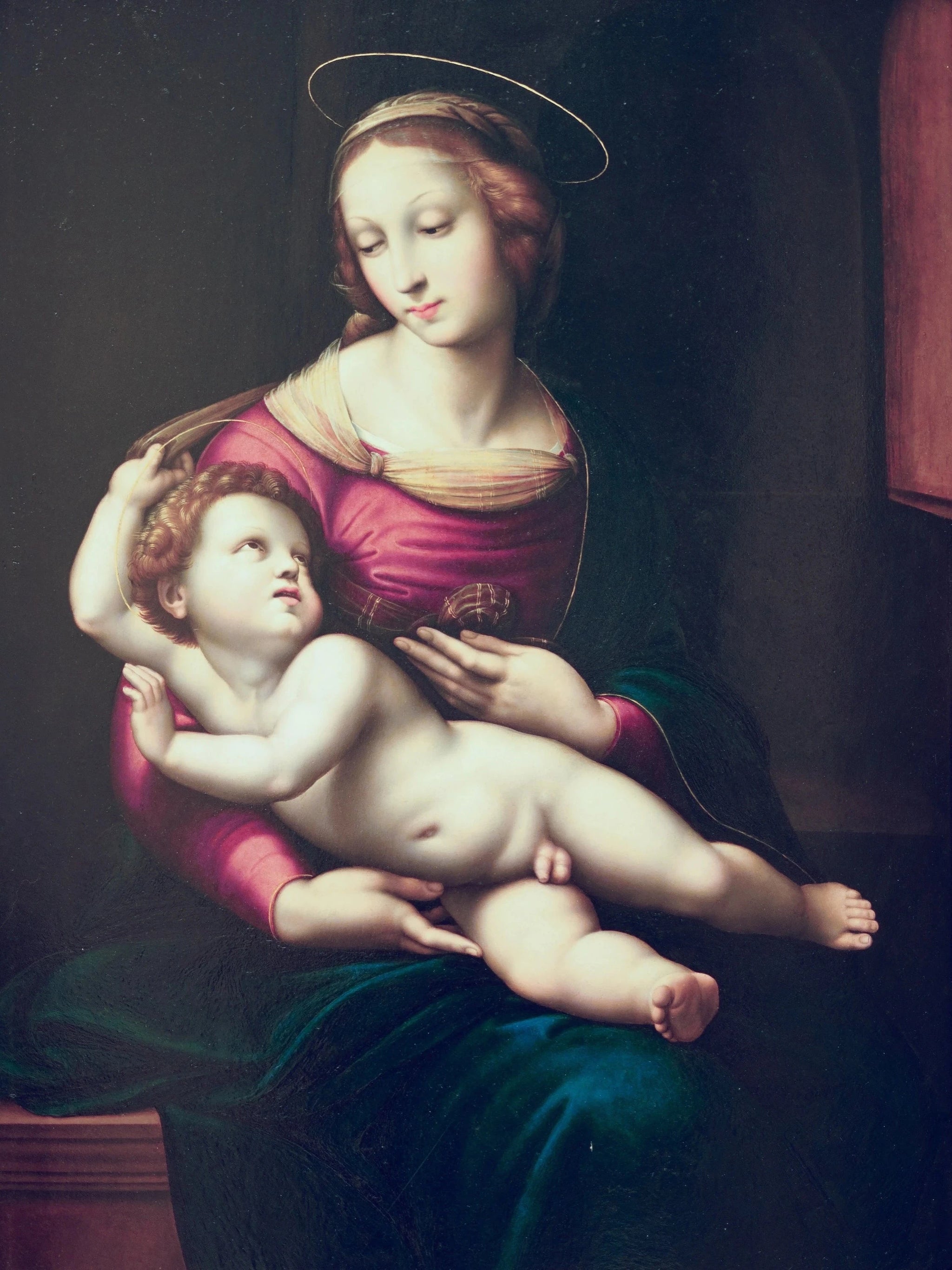 La Madone Bridgewater - Raphaël Sanzio - Réproduction huile sur toile