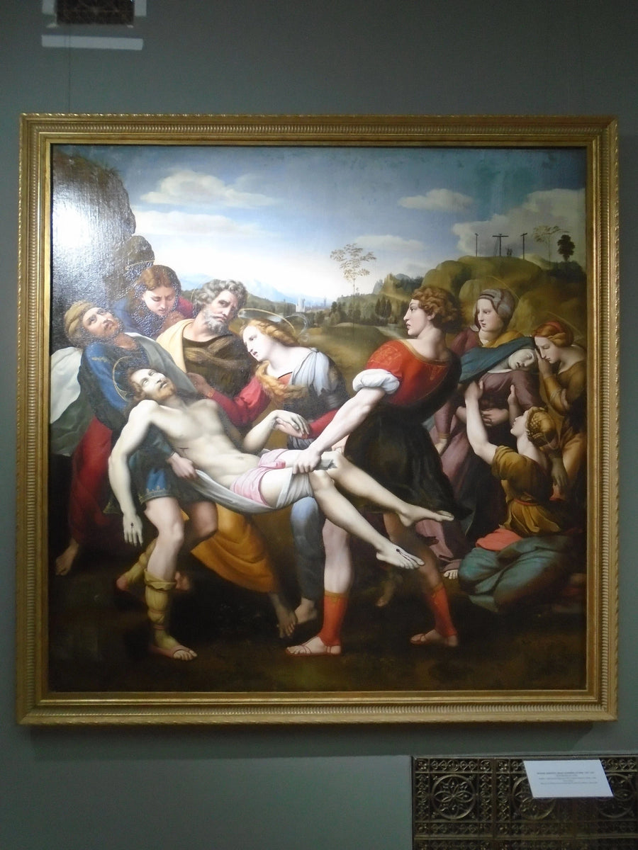 Déposition Borghèse - Raphaël Sanzio - Réproduction huile sur toile