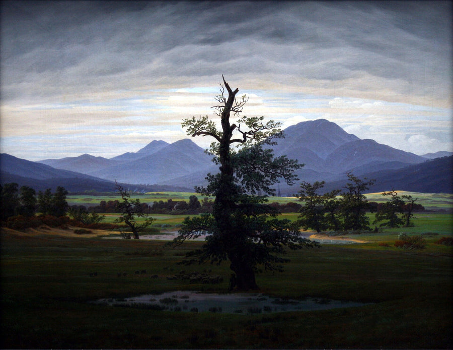 L’Arbre solitaire - Caspar David Friedrich