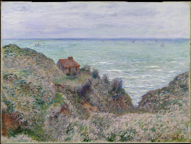 세관 경비대 오두막 - Claude Monet