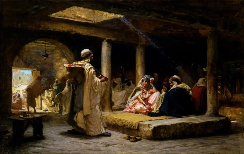 비스크라, 알제리의 커피 - 프레데릭 아서 브리그맨

Source:
Café à Biskra, Algérie - Frederick Arthur Bridgman