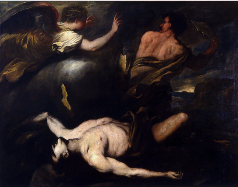 Caïn et Abel - Luca Giordano