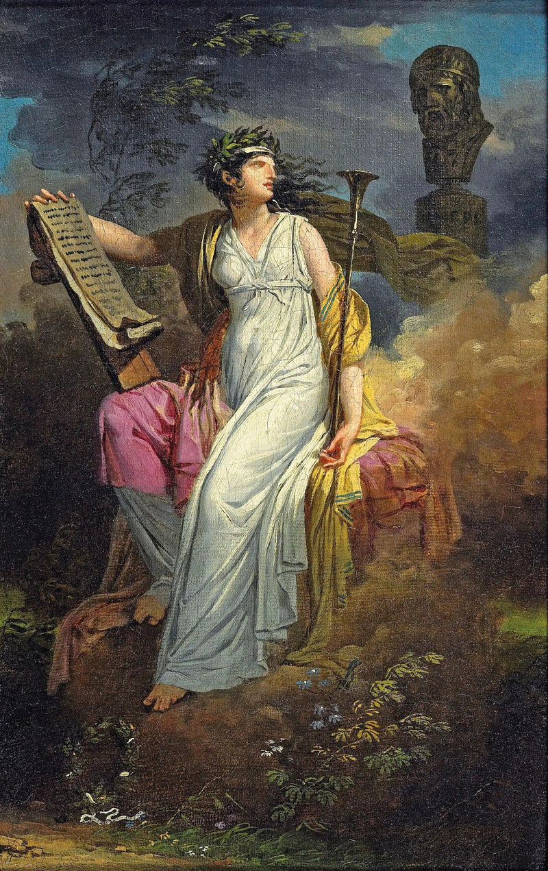 칼리오페, 시의 뮤즈 - 찰스 메이니에

Source:
Calliope, muse de la poésie - Charles Meynier