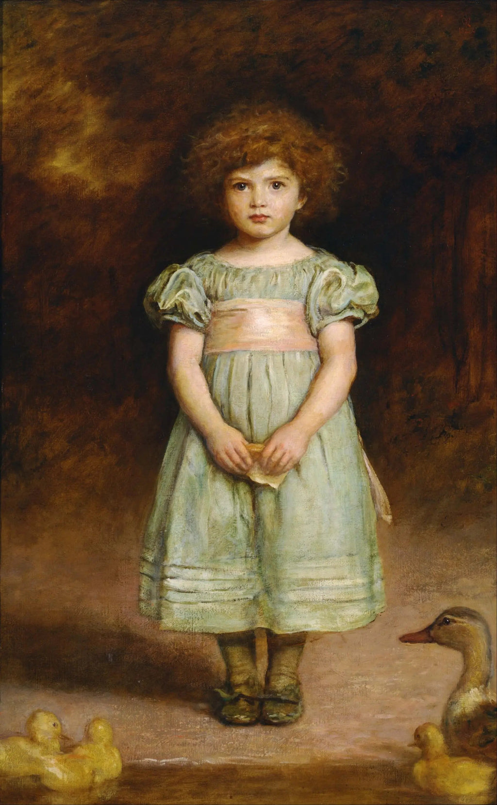 Canetons - John Everett Millais image 2 tableau peint à l’huile sur toile
