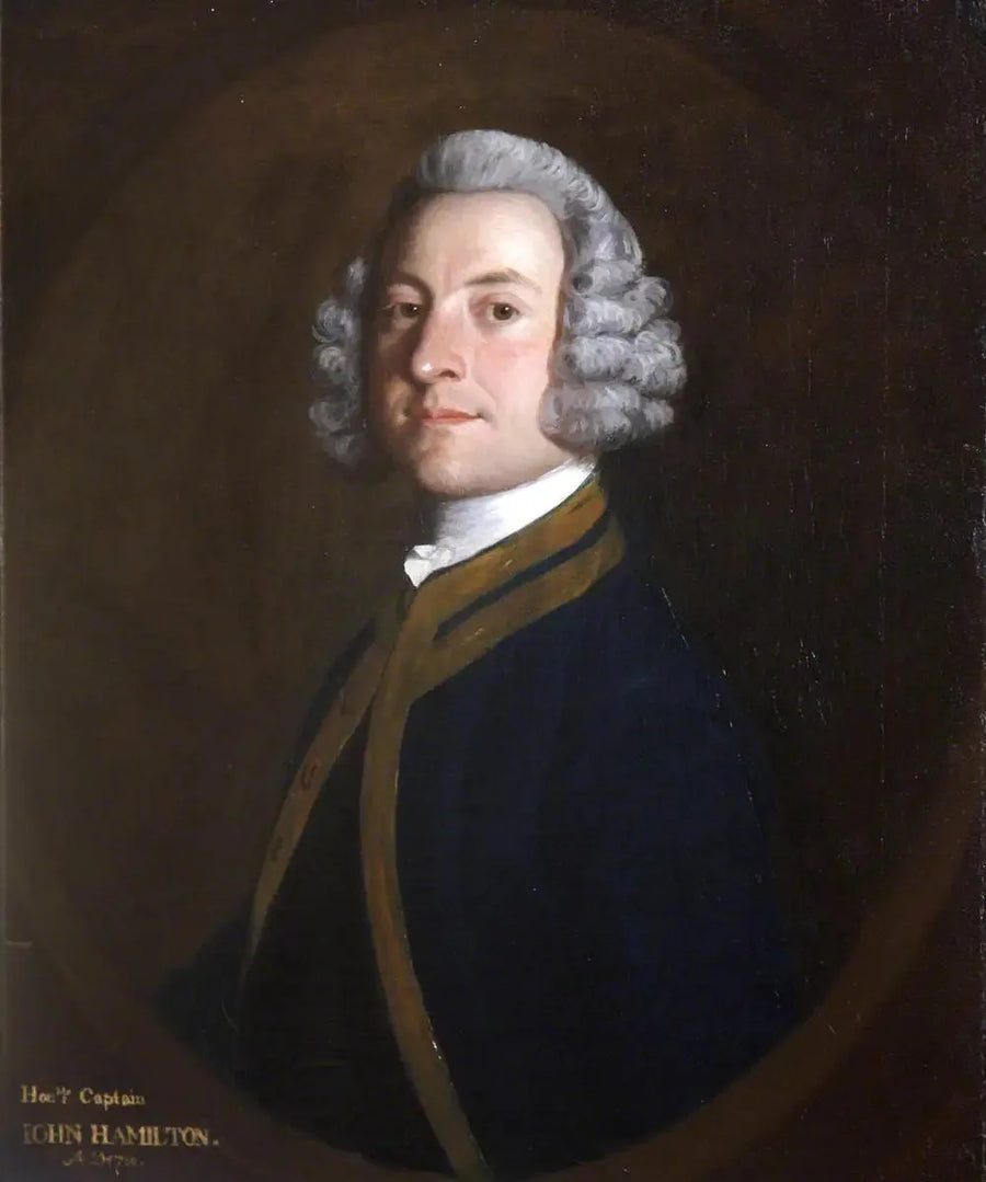 존 해밀턴 선장 (1714–1755) - 조슈아 레이놀즈