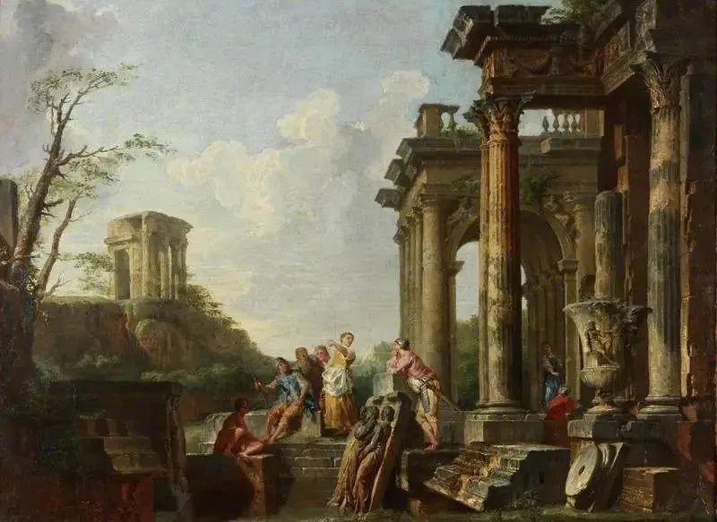 카프리치오 건축 양식, 인물과 함께한 로마 유적 - 조반니 파올로 파니

Source:
Capriccio architectural, ruines romaines avec figures - Giovanni Paolo Panini