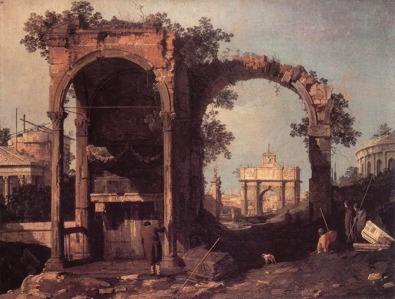 고대 유적과 고전 건축물이 있는 카프리치오 - 카날레토

Source:
Capriccio avec ruines et édifices classiques - Canaletto